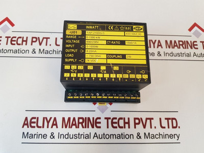Deif Tap-210Dg/3 Inwatt Transducer 0-1500 Kw