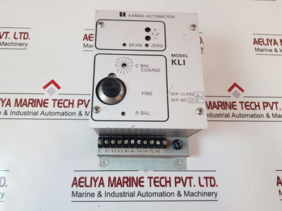 Kansai Automation
Kli
Capacitance Level Indicator Amplifier Unit Kansai Automation
Kli
Capacitance Level Indicator Amplifier Unit