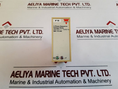 Carlo Gavazzi Sm 170 440 3-phase Sequence Voltage Relay 260/440V~50/60Hz Carlo Gavazzi Sm 170 440 3-phase Sequence Voltage Relay 260/440V~50/60Hz