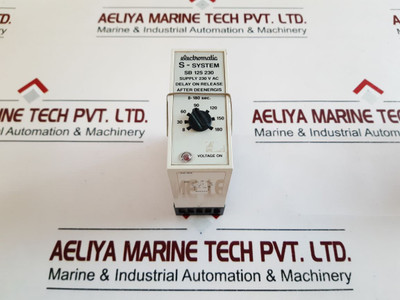 Electromatic Sb 125 230 Delay On Release 8-180 Sec. 230V Ac With Base