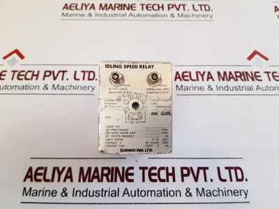 Idl250 Idling Speed Relay Shinko Ind.Ltd. Idl250 Idling Speed Relay Shinko Ind.Ltd.