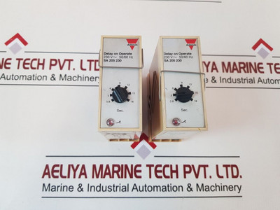 Sa 205 230 Electromatic Time Delay Relay With Base Sa 205 230 Electromatic Time Delay Relay With Base