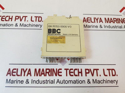 Relay Module Bbc Brown Boveri Gh R703 0000 V0 Relay Module Bbc Brown Boveri Gh R703 0000 V0