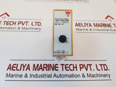 Carlo Gavazzi Sm 155 115 Tachometer Relay