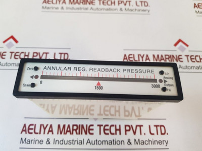 Fx-b101Q Bargraph Annular Reg. Readback Pressure Texmate Fx-b101Q Bargraph Annular Reg. Readback Pressure Texmate