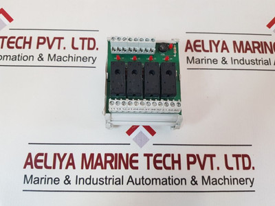 Automation Direct Zl-rls4-24 Four Relay Module 10A 300V Automation Direct Zl-rls4-24 Four Relay Module 10A 300V