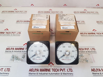 Yokogawa Ips 141-001061 Meter 0-1000 Volts Dc