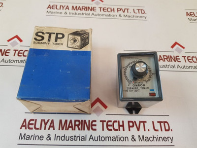 STP-MHT Subminy Timer 60 Seconds Omron Tateisi Electronics Co. STP-MHT Subminy Timer 60 Seconds Omron Tateisi Electronics Co.