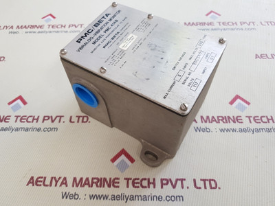 PMC/Beta Vibralog 414B Vibration Monitor - Sensitive Axis Perpendicular to Base