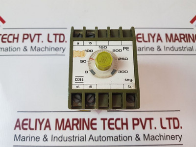 Coel Pe 0 To 300 Seg/Sec Time Relay Coel Pe 0 To 300 Seg/Sec Time Relay