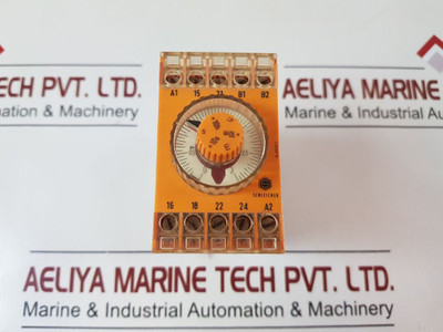 Schleicher Sza 52-s Timer Relay 02621676-555 123