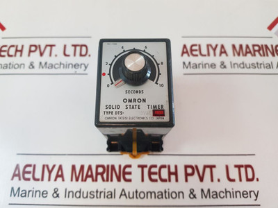 Omron Dts Solid State Timer 0-10 Seconds With Base