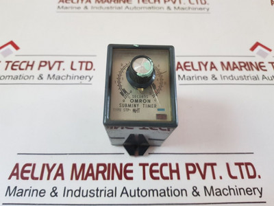 STP-MHT Subminy Timer 0To5Sec. 60Hz/0To6 Sec. 50Hz Omron Tateisi Electronics Co.