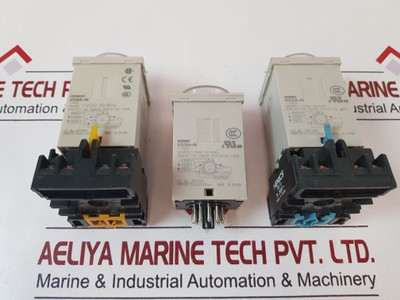 Omron H3Ba-n Timer 0-12 Sec 110Vac 50/60Hz