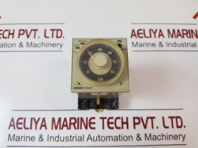 Omron H3Cr-a8El-315 Timer With Base 0-1.2 Min