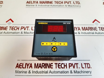 Enercon Dm 3258 Digital Panel Meter Ct 150/5A Enercon Dm 3258 Digital Panel Meter Ct 150/5A