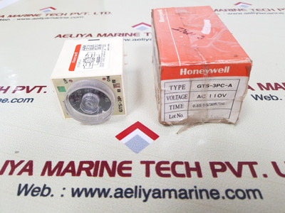 Honeywell time delay relay type GTS-3PC-A 110V 0.5s-3m AC Honeywell time delay relay type GTS-3PC-A 110V 0.5s-3m AC