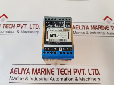 Measurement Mtl 2314A Thc-input Temperature Trip Amplifier 24Vdc Type T