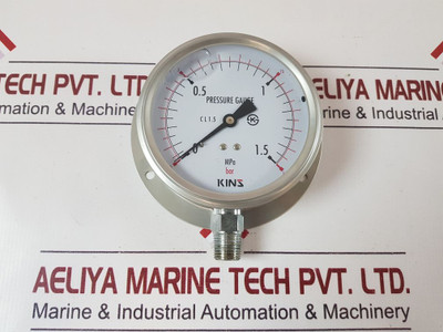 Kins Cl 1.5 Pressure Gauge
