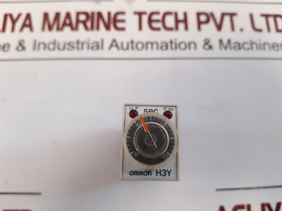 Omron H3Y-2-7 Timer 0 To 120 Sec Omron H3Y-2-7 Timer 0 To 120 Sec