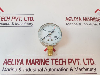 Wilhelmsen 90009795 Oxygen Gauge 0-315 Bar