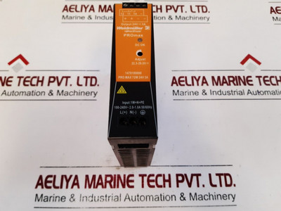 1478100000 Power Supply Weidmuller Pro Max 72W 24V 3A