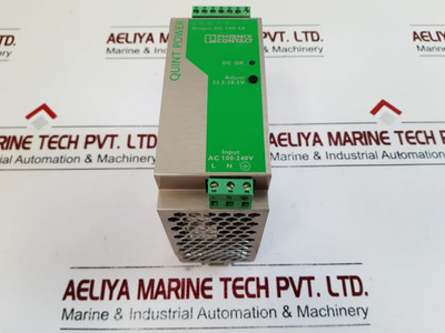 Quint Power Supply Phoenix Contact Quint-ps-100-240Ac/24Dc/5 Quint Power Supply Phoenix Contact Quint-ps-100-240Ac/24Dc/5