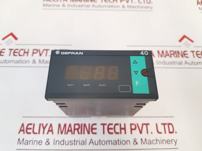 Gefran 40T-96-4-00-rr-0-0-1-000 Indicator/Alarm Unit Des V.2.1