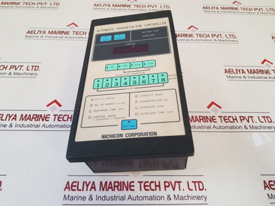 Cascpl358E Automatic Power-factor Controller Nichicon Corporation Cascpl358E Automatic Power-factor Controller Nichicon Corporation