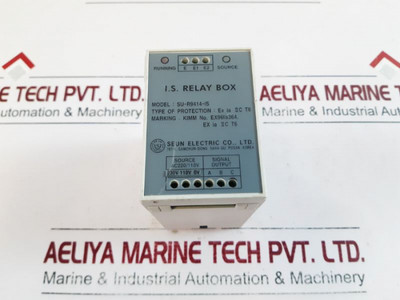 : Su-r9414-is
I.S. Relay Box
Seun Electric Co., Ltd. : Su-r9414-is
I.S. Relay Box
Seun Electric Co., Ltd.