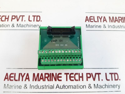 M-jay Electronics Ifm Idc 26 Terminal Block Interface Pcb Board M-jay Electronics Ifm Idc 26 Terminal Block Interface Pcb Board