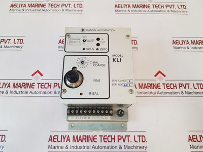 KliKansai Automation Capacitance Level Indicator Amplifier Unit KliKansai Automation Capacitance Level Indicator Amplifier Unit