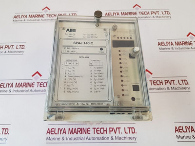 Abb Spaj 140 C Overcurrent & Earth-fault Protection Relay 110V 50Hz