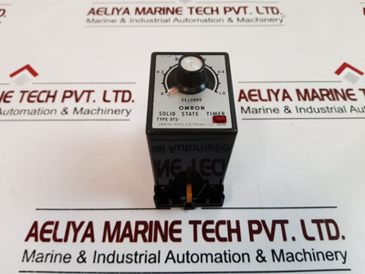 Omron Dts Solid State Timer 0 To 1.0 Seconds 110Vac With Base