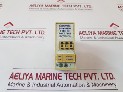 Electromatic S-system S 130166 230 Quartz Timer