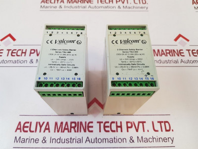 Tsu-400 Series Valcom 2 Channels Safety Barrier Tsu-400 Series Valcom 2 Channels Safety Barrier