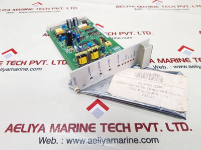 42-2452 Alarm Preamplifier PCB Card for Order and Alarms 42-2452 Alarm Preamplifier PCB Card for Order and Alarms