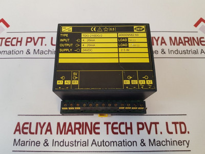 Tdg-210Dg/2 Deif Insulation Amplifier Tdg-210Dg/2 Deif Insulation Amplifier