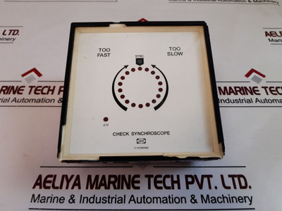 Deif 1114130002C Check Synchroscope