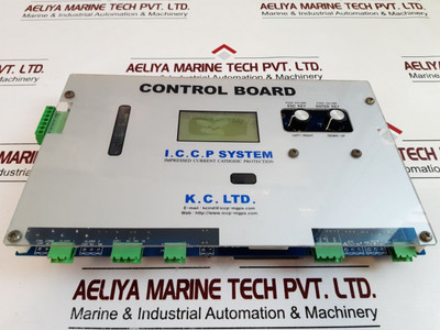 K.C Ltd.
Control Board
Jc1803024
System: I.C.C.P System Impressed Current Cathodic Protection K.C Ltd.
Control Board
Jc1803024
System: I.C.C.P System Impressed Current Cathodic Protection