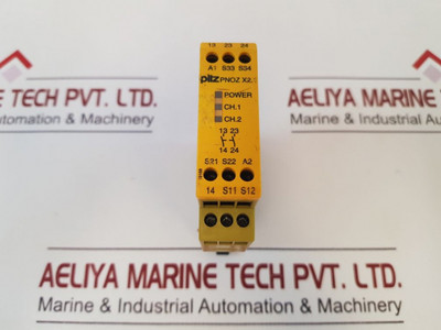 Pnoz X2 24Vac/Dc 2N/O Safety Relay - Pilz 774303 19168 Pilz