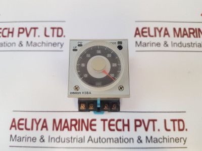 Omron H3Ba-n8H 0 To 30 Sec Timer With Base 110Vac 50/60Hz