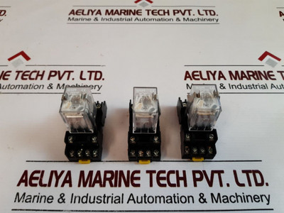 Lot Of 5X Gsr Gpm4D Relay With Base 3A 250Vac Lot Of 5X Gsr Gpm4D Relay With Base 3A 250Vac