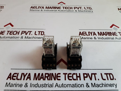 Y.M Tech Ym4-l Mini Power Relay With Base Ac 230V