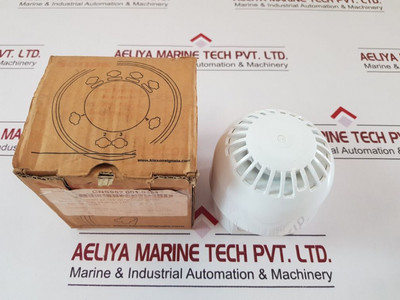 18-980481 Sounder Klaxon Signals Limited White With Deep Base