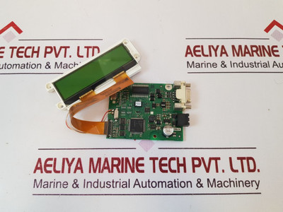 Siemens A5E01663955-1 Ss Printed Circuit Board With Dgk-1402Yg-2B Lcd Display