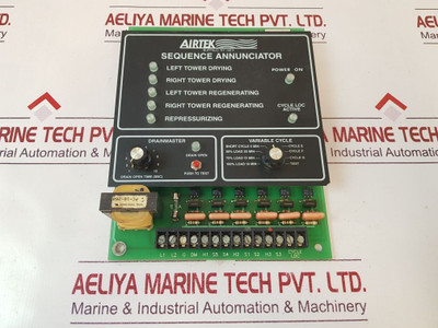 Airtek Tp2577 Sequence Annunciator Electronic Controller