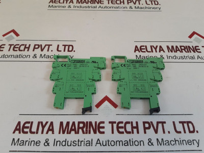Lot Of 7X Phoenix Contact 2966016 Relay Base Plc-bsc-24Dc/21 Lot Of 7X Phoenix Contact 2966016 Relay Base Plc-bsc-24Dc/21