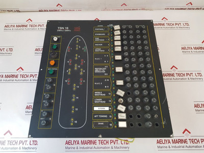 Tsn 16-230/230 C&T Elmech Navigation Lights Board 230V 50/60Hz Tsn 16-230/230 C&T Elmech Navigation Lights Board 230V 50/60Hz