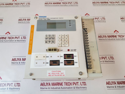 Terasaki Gac-16Mc Generating Plant Device Unit Ein-103 (Properly Not Working)